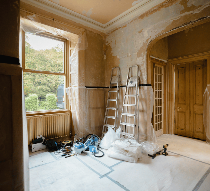 Image rénovation maison ancienne